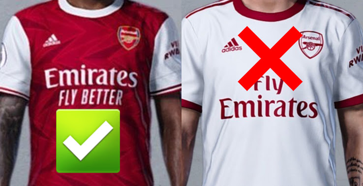 ALERT: Đây không phải là Bộ đồ sân khách mới của Adidas Arsenal 20-21