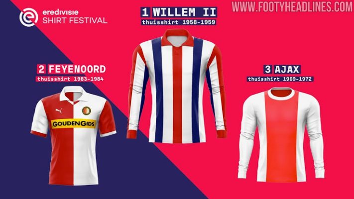 Best-Ever Dutch Eredivisie Kits Announced