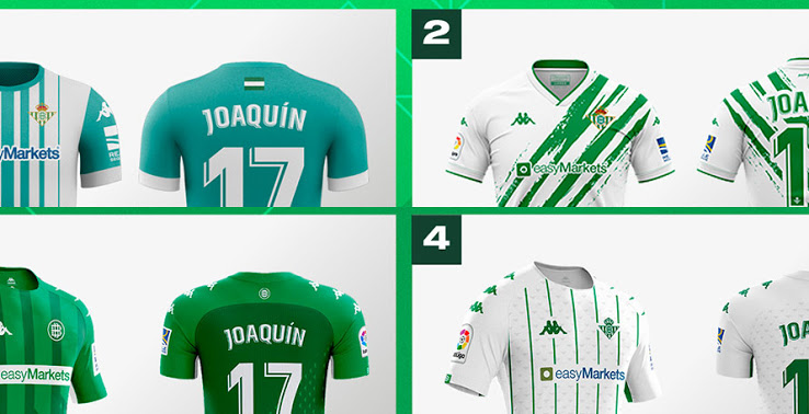 Bình chọn Bộ dụng cụ đặc biệt 19-20 của Betis - Thiết kế chiến thắng sẽ được mặc khi La Liga trở lại