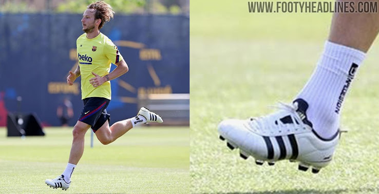 Bắt chước Kroos? Xe lửa Ivan Rakitic trong Giày Adidas Adidas 2011