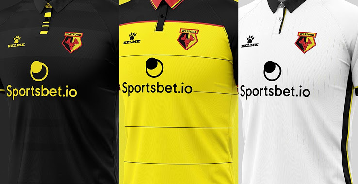 Kelme Watford 20-21 Bộ dụng cụ sân nhà, sân khách và khái niệm thứ ba - Tạm biệt Adidas