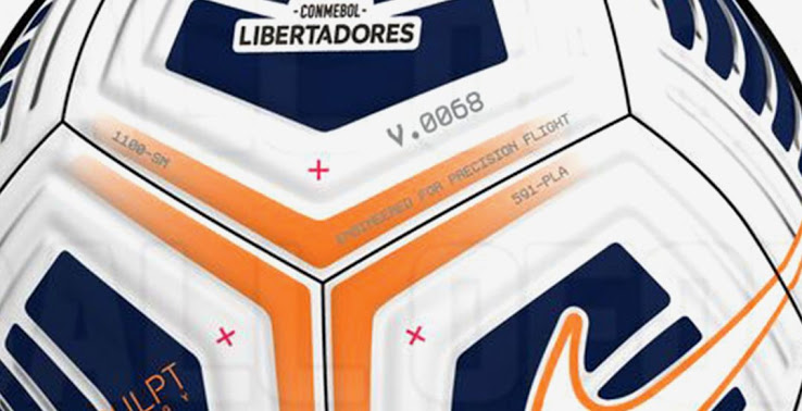 Nike 2021 Copa Libertadores Ball Rò rỉ - Dựa trên Aerowsculpt