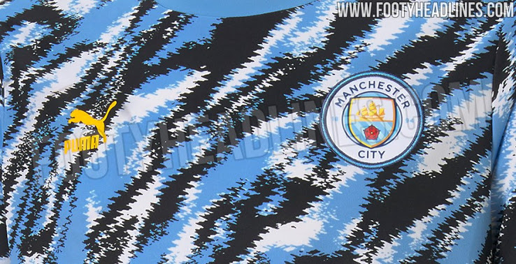 Rò rỉ Puma Manchester City 20-21 Bộ sưu tập bị rò rỉ