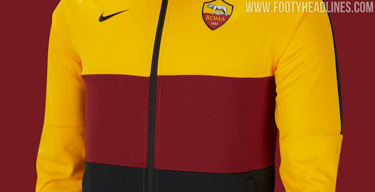 Rò rỉ áo khoác AS Roma 20-21 - Lấy cảm hứng từ 20-21 Home Kit