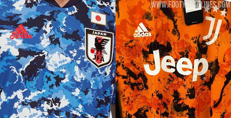 Sinh đôi theo thiết kế? Adidas Juventus 20-21 Thứ ba so với Nhật Bản 2020 Bộ dụng cụ gia đình