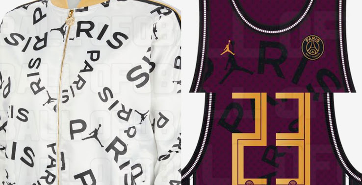 Áo bóng rổ đậm chất Jordan PSG 20-21 + Bộ sưu tập bị rò rỉ