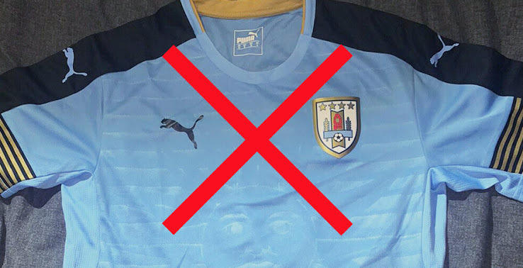 Áo sơ mi nguyên mẫu Puma Uruguay 2016 tuyệt đẹp được tiết lộ - Đây là lý do tại sao nó bị từ chối