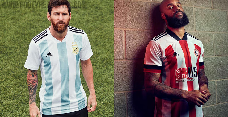 Adidas Sheffield United 20-21 Kits có đồ họa Argentina & Juventus cũ