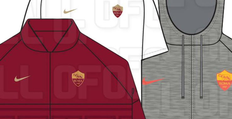 Bộ sưu tập Nike AS Roma 21-22 bị rò rỉ - Sẽ không bao giờ được phát hành