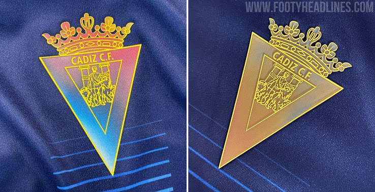 Nhìn gần hơn: Cadiz 20-21 Away Kit có hiệu ứng logo độc đáo
