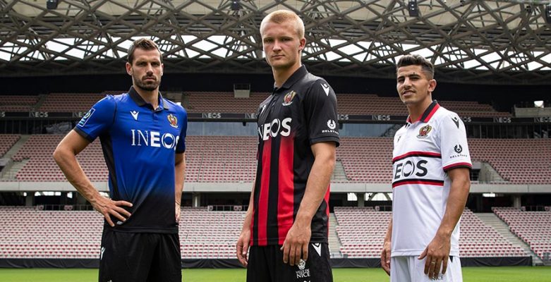 OGC Nice 20-21 Home, Away & Third Kits được phát hành