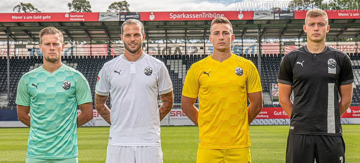 Sandhausen 20-21 Sân nhà, Sân khách & Bộ trang phục thứ ba được tiết lộ