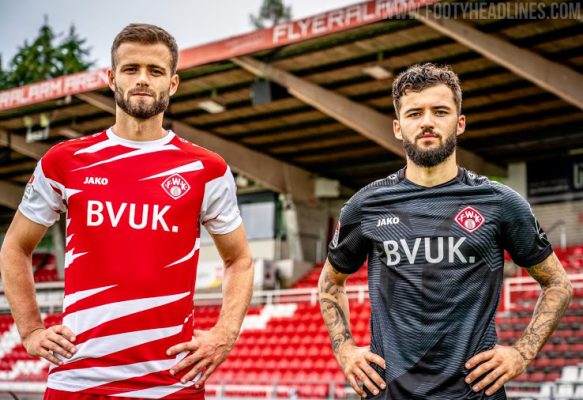 Würzburger Kickers 20-21 Home & Away Kits được phát hành
