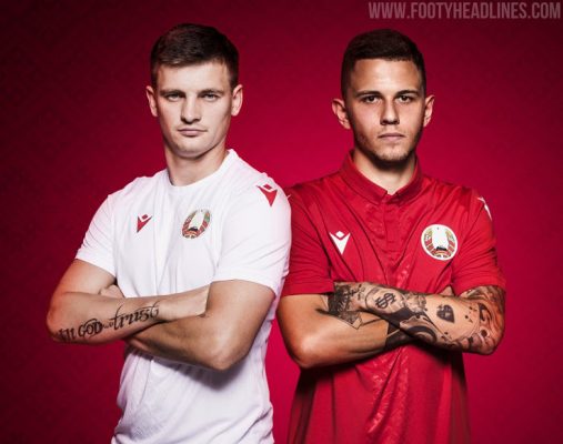 Belarus 2020 phát hành bộ dụng cụ sân nhà & sân khách