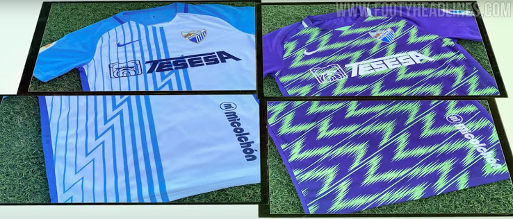 Málaga 20-21 Bộ trang phục sân nhà & sân khách được tiết lộ