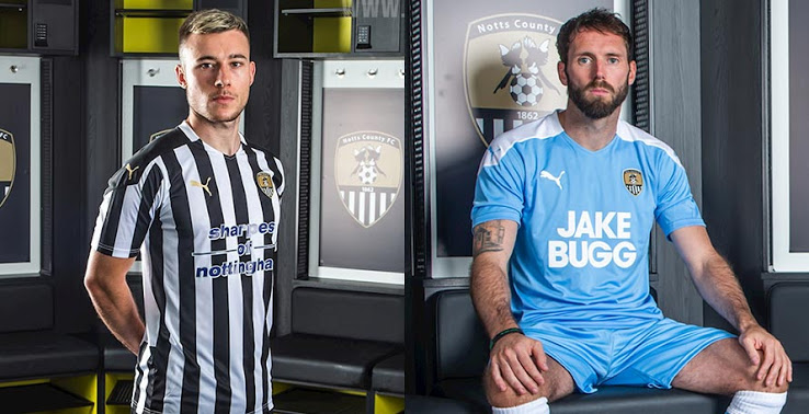 Puma Notts County 20-21 Home & Away Kits được phát hành