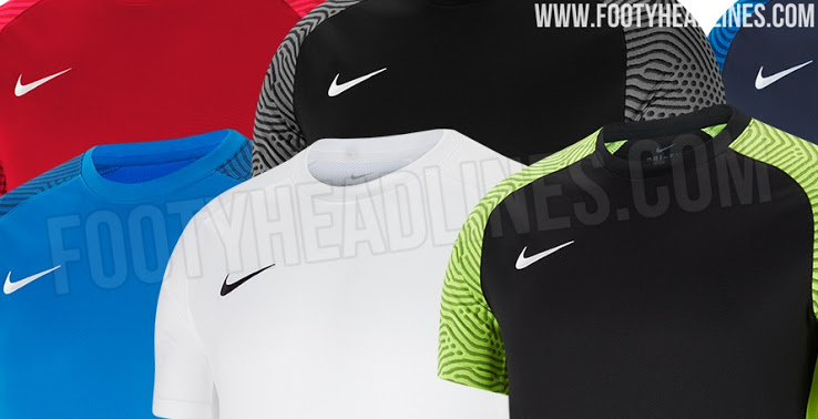 Nike Vaporknit III & Strike II Teamwear Kits bị rò rỉ - Mùa 21-22