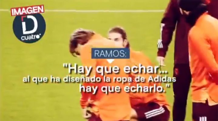 Sergio Ramos "Muốn chữa cháy" Nhà thiết kế Adidas
