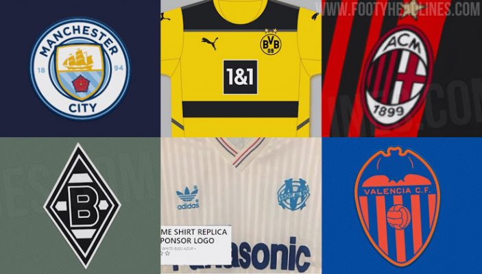 Thông tin về bộ dụng cụ Puma 21-22 bị rò rỉ - BVB, Man City, Marseille, Milan, v.v.