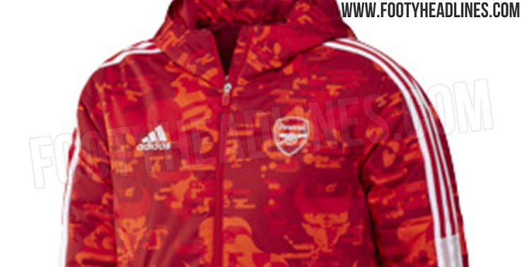 Bộ sưu tập năm mới của Adidas Arsenal 2021 bị rò rỉ