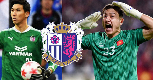 Văn Lâm khoác áo số 1 ở Cerezo Osaka, được chọn là tân binh đáng kỳ vọng