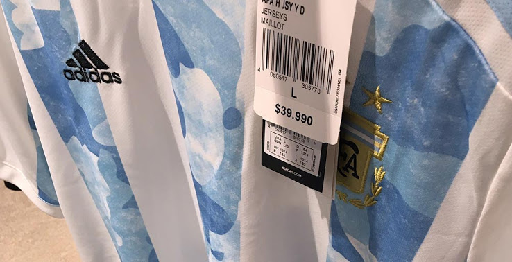 Argentina 2021 Home Kit bị rò rỉ - Ảnh mới