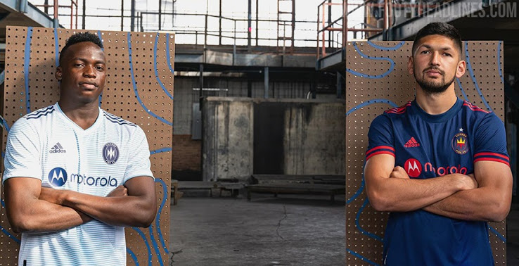 Chicago Fire 2021 Home & Away Kits được phát hành