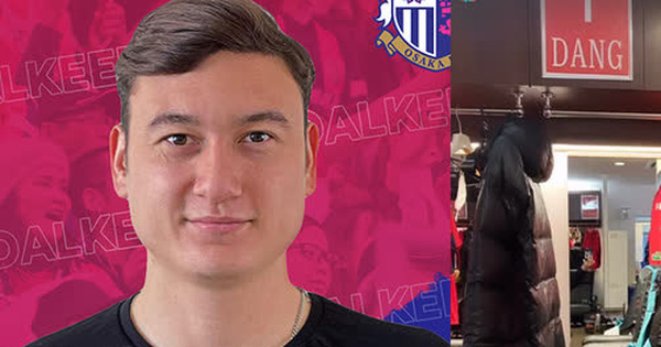 Chưa sang Nhật Bản, Văn Lâm đã được Cerezo Osaka chuẩn bị cho tủ đồ riêng cực xịn