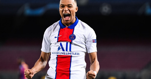 Mbappe ghi 3 bàn giúp PSG hủy diệt Messi và đồng đội ngay tại thánh địa Camp Nou