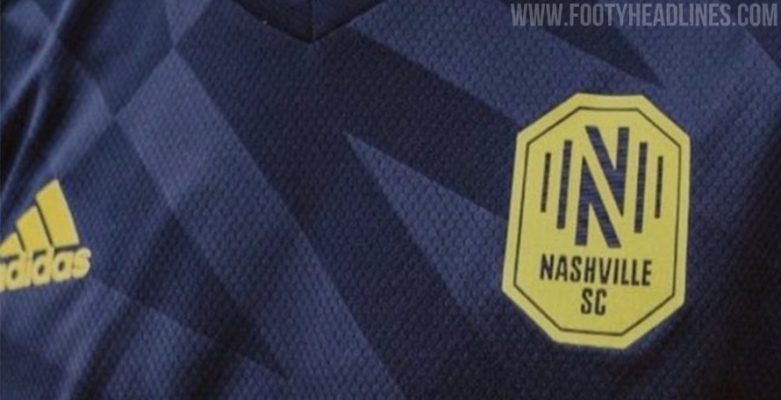 Nashville SC 2021 Bộ dụng cụ sân khách bị rò rỉ