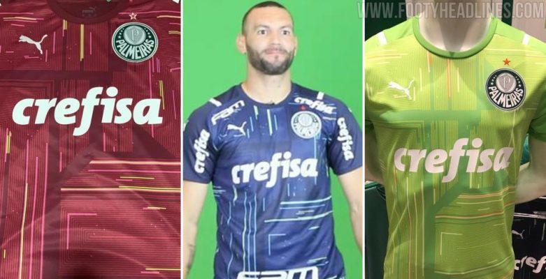 Palmeiras 21-22 bộ đồ thủ môn được phát hành