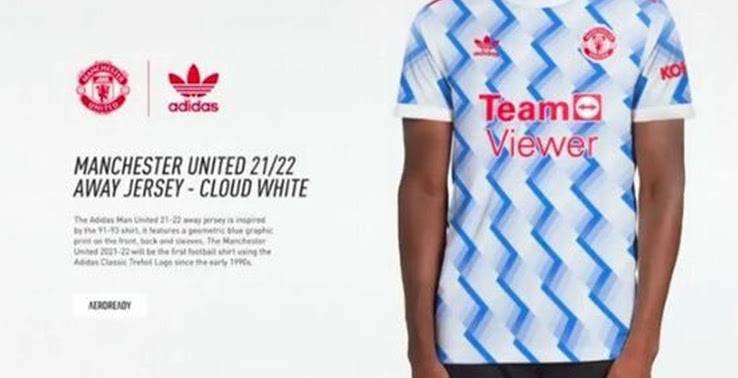 GIẢ: Bộ đồ đá banh sân nhà & sân khách 21-22 mới của Manchester United "Rò rỉ" không phải là đồ thật