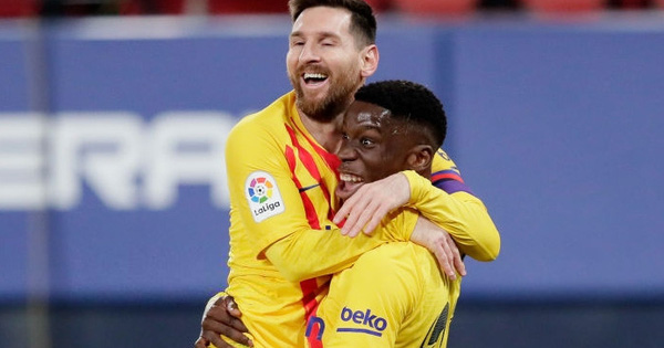 Messi tỏa sáng, Barca áp sát ngôi đầu La Liga