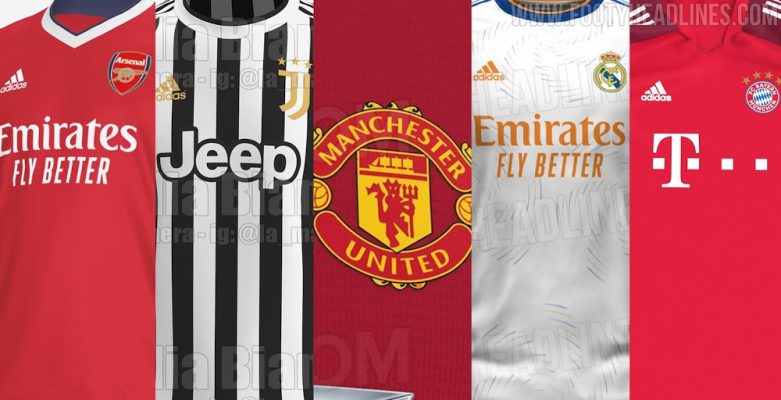 Thông tin về tất cả các bộ trang phục thi đấu trên sân nhà 21-22 của Adidas Elite Team đã bị rò rỉ