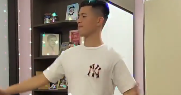 Bạn gái đăng video "cơ trưởng" Đình Trọng quẩy cực hài trong ngày sinh nhật