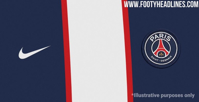 PSG 22-23 thiết kế bộ đồ gia dụng bị rò rỉ