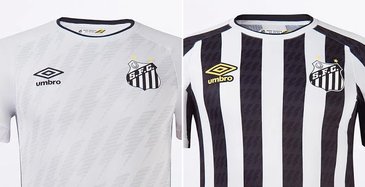 Santos 2021-22 Phát hành Bộ dụng cụ sân nhà, sân khách & thủ môn