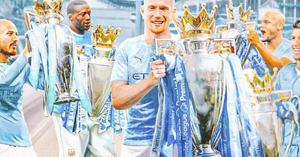 Man City chính thức vô địch Ngoại hạng Anh, Pep lập hàng loạt thành tích
