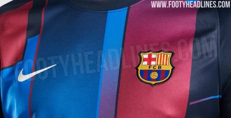 Áo sơ mi trước trận đấu 21-22 của Barcelona bị rò rỉ