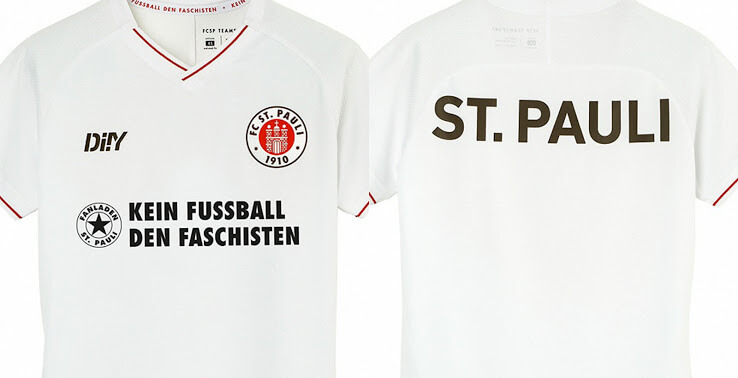 Bộ công cụ sân khách 21-22 của In-House St. Pauli được phát hành - Không có bóng đá cho phát xít