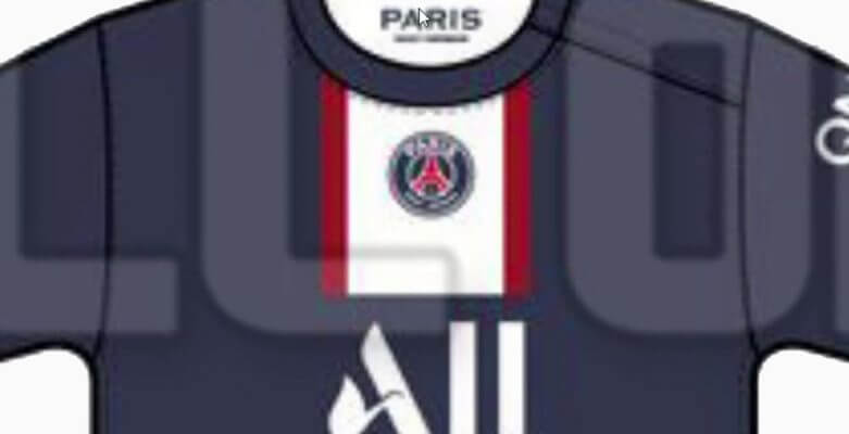 Bộ quần áo bóng đá trên sân nhà 22-23 của PSG bị rò rỉ