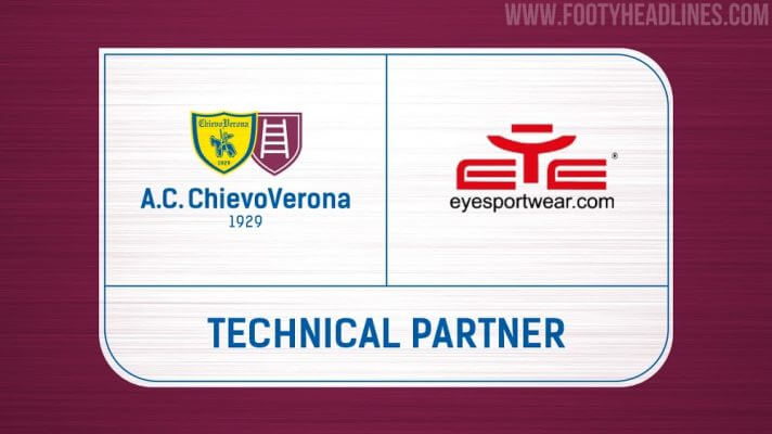 Ưu đãi tài trợ Bộ dụng cụ thể thao cho mắt Chievo Verona Sign Eye