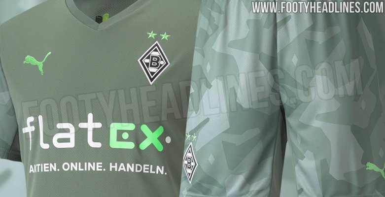 Borussia Mönchengladbach 21-22 Away Kit bị rò rỉ