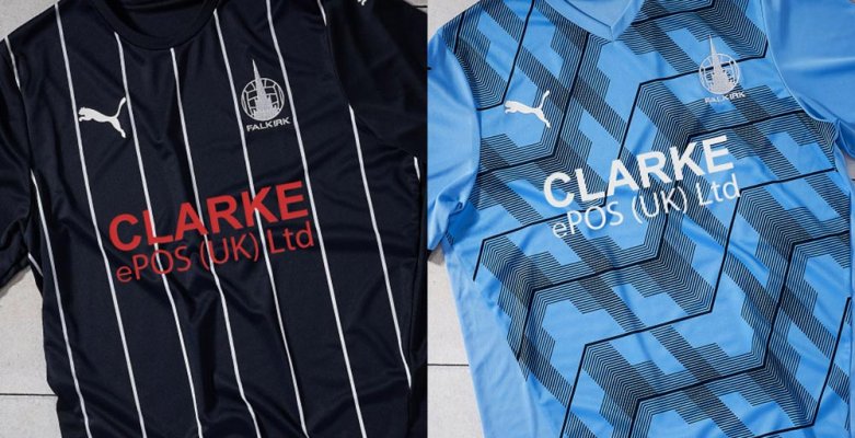 Falkirk FC 21-22 Bộ quần áo sân nhà & sân khách được phát hành