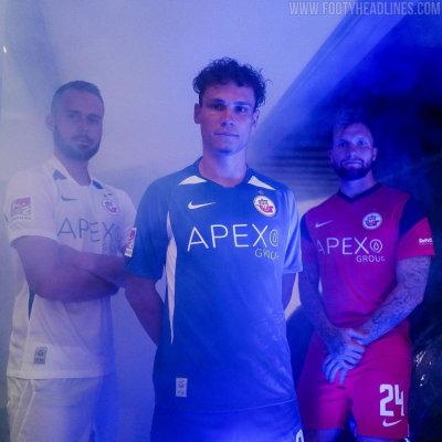 Hansa Rostock 21-22 Home, Away & Third Kits được phát hành