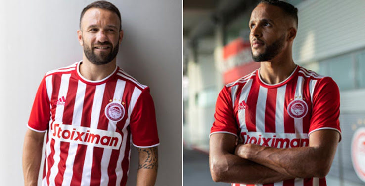 Olympiacos 21-22 Home Kit được phát hành