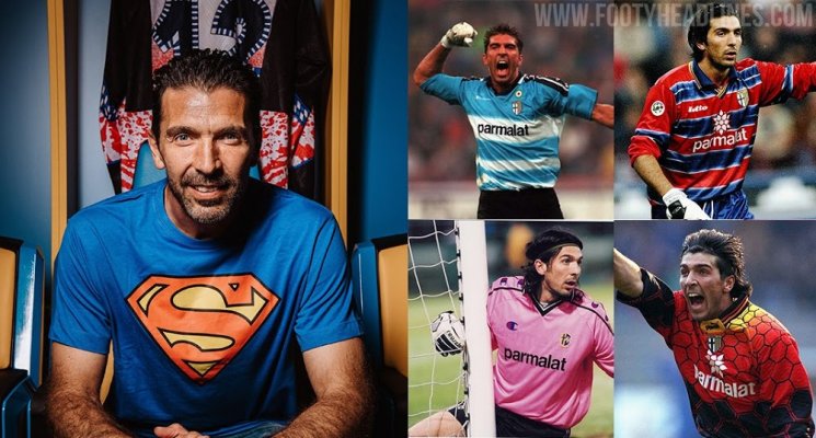 'Siêu nhân' trở lại - Nhìn lại bộ đồ thủ môn tuyệt vời trong quá khứ của Buffon tại Parma