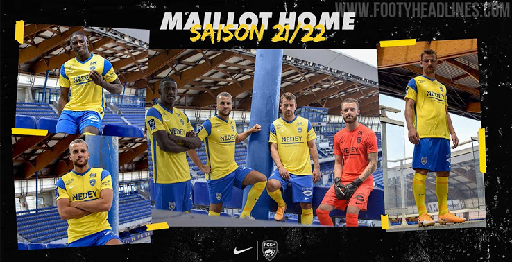 Sochaux 21-22 Home Kit được phát hành