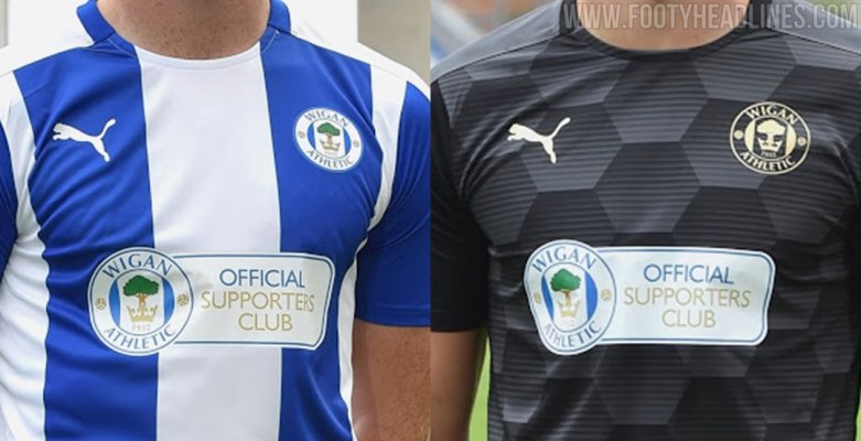 Wigan Athletic tiếp tục sử dụng 20-21 bộ dụng cụ cho mùa giải 21-22