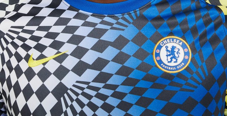 Áo sơ mi trước trận đấu 21-22 của Chelsea được tiết lộ